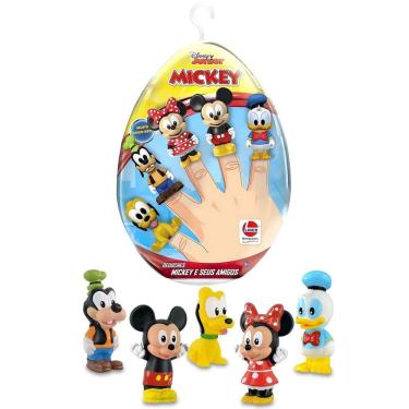 Imagem de Dedoches Disney Mickey Bonecos No Ovo - Lider Brinquedos