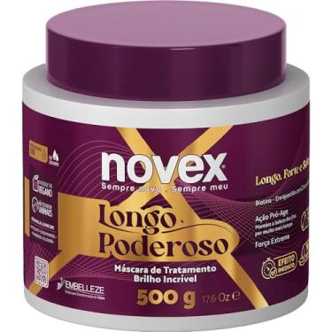 Imagem de Novex Embelleze Máscara De Hidratação Longo Poderoso Brilho Incrível 500G