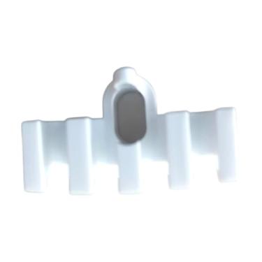 Imagem de Deevoka Badminton Racket Load Spread Adaptor Acessório, portátil, Durabilidade prática Distribuidor de carga RACKIN, Branco