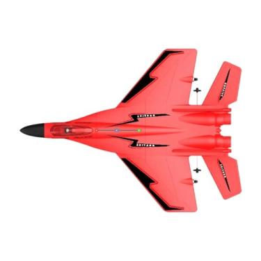 Imagem de YIJU RC Airplane Glider Modelo Voador Modelo Kit de Avião Presentes de Aniversário, Vermelho