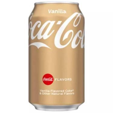Imagem de Refrigerante Coca Cola Baunilha Vanilla Caixa 1 Lata 355Ml