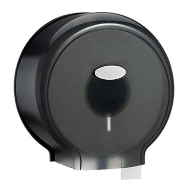 Imagem de Dispensador de Rolo de Higiênico Jumbo, Suporte de Laminação à Prova D'água Grátis para Banheiros Com Design Moderno, Grande Capacidade e Material de Abdominais Resistentes,