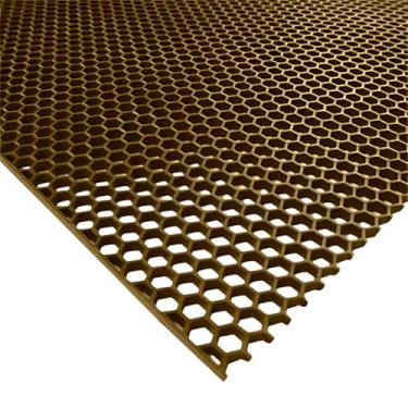 Imagem de Piso Antiderrapante Tapete Emborrachado Banheiro 75cm X 1,2m (Bege)