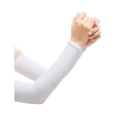 Imagem de Aquecedores de Braço Unissex com Proteção UV - Ideal para Corrida, Pes