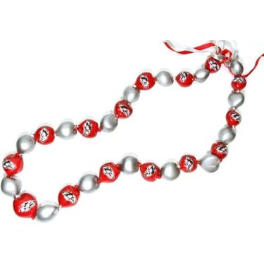 Imagem de Colar NCAA New Mexico Lobos Go Nuts Kukui Nut Lei