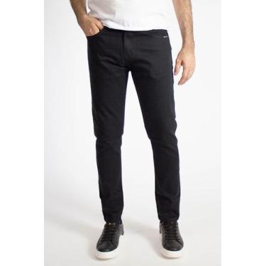 Imagem de Calca Jeans Masculina Skinny Basic Polo Wear Preto, Preto, 44