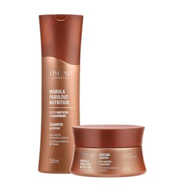 Imagem de Kit Shampoo e Máscara Amend Marula Fabulous Nutrition