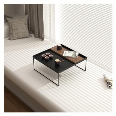 Imagem de Mesa de Centro Mesa tatami mesa curta quarto criativo pequena mesa de chá, sentado no chão, mesa baixa, varanda, mesa de chá pequena simples Mesa de Chá(Pequeno)
