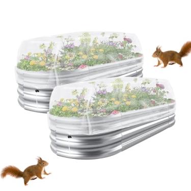 Imagem de Rede De Proteção Para Jardim - Projeção Eficiente de Plantas em Hortas,Barreira Respirável e Leve Para Estufas Mantém Aves Afastadas e Auxilia no Cultivo Saudável de Hortaliças Frutas e Flores