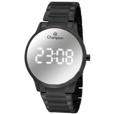 Imagem de Relógio Champion Feminino Digital Espelhado Preto Ch40142k