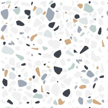 Imagem de Kit 6 Rolos Papel De Parede Adesivo Granilite Colorido 3,0M - Gh Papel