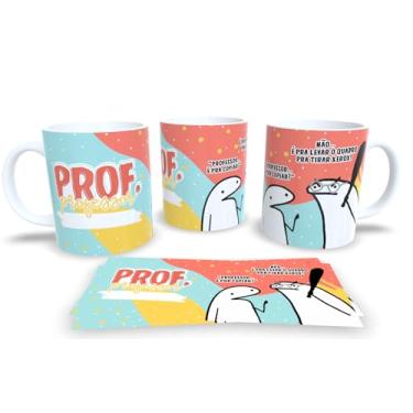 Imagem de Caneca Profissão em Porcelana 325ml – Designer, Médico, Engenheiro, Professor e Mais (Professor)