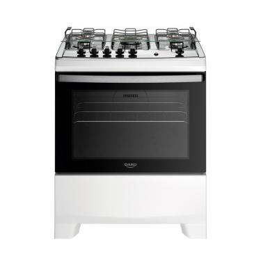 Imagem de Fogão Dako 5 Bocas Mesa Inox Tripla Chama Supreme Branco Bivolt