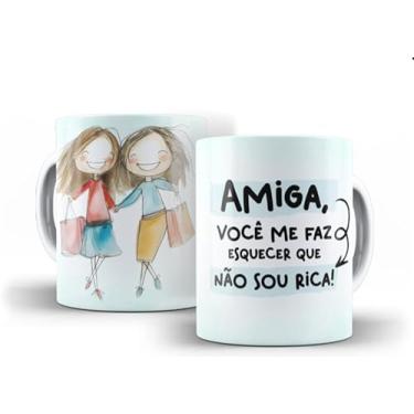 Imagem de Caneca branca amigas (18712)