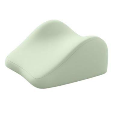 Imagem de Ioensy Almofada de apoio para pernas e joelhos antiderrapante, elegante, para apartamento, assistir filmes, dormir, descansar, Verde