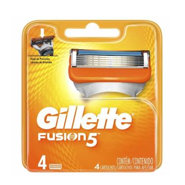 Imagem de Carga Gillette Fusion5 4 unidades