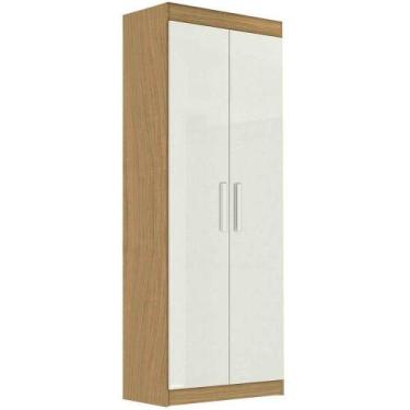 Imagem de Armário Multiutilização 2 Portas 4 Prateleiras Atacama/off White - ARA