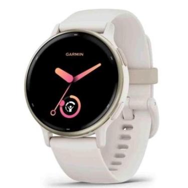 Imagem de Monitor Cardíaco Garmin Vívoactive 5 Branco 010-02862-11-Unissex