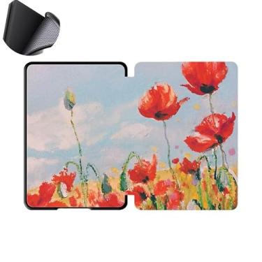 Imagem de GUKSRASO Capa Compatível com Kindle Paperwhite 12ª Geração/Colorsoft Signature Edition (2024) - Capa Protetora de Material TPU com Hibernação Automática