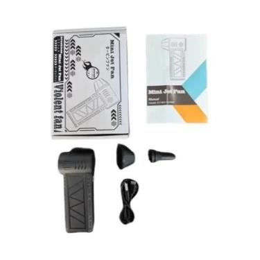 Imagem de Mini Soprador De Ar Brushless De Alta Velocidade 130000 Rpm Recarregáv