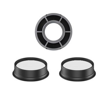 Imagem de 1 filtro de saída de ar Hepa e 2 filtros de entrada de ar Hepa para aspirador de pó sem fio VC2
