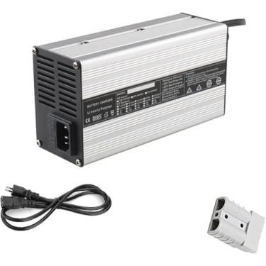 Imagem de Carregador De Bateria 36v 10a Carregador De Bateria De Chumbo-ácido De 500 W Com Resfriamento E Clipes De Jacaré Com Múltiplas Funções De Proteção Para Carros, Cadeiras De Ro, Plug G