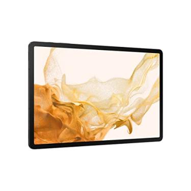Imagem de SAMSUNG Tablet Android Galaxy Tab S8 + 5G Lte At&T, Tela Grande Amoled de 12,4”, Armazenamento de 128 Gb, Wi-Fi 6E, Câmera Ultra Ampla, Caneta S Incluída, Bateria de Longa Duração, Grafite -Sm-X808Uza