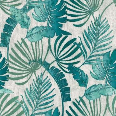 Imagem de Papel De Parede Sejours Et Chambres 2 Folhagem Verde 11191404