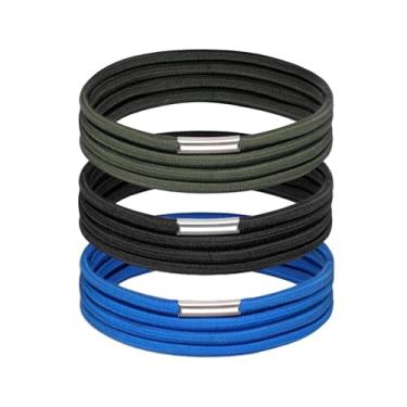 Imagem de DimyFew 3 peças de faixas de borracha para lata de lixo, extra grande, faixa de borracha para lata de lixo, faixas de para festas ao ar livre, acampamento e