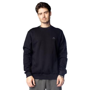 Imagem de Moletom Masculino Nicoboco Logo Relevo Liso Preto-Masculino