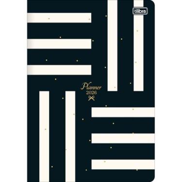 Imagem de Planner Grampeado 17,8 x 25,4 cm West Village 90 G 2026 - 4 Conjuntos 