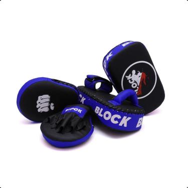 Imagem de Kit Apardador De Chute e Manolpa De Foco Pra Treino Muay Thai-Unissex