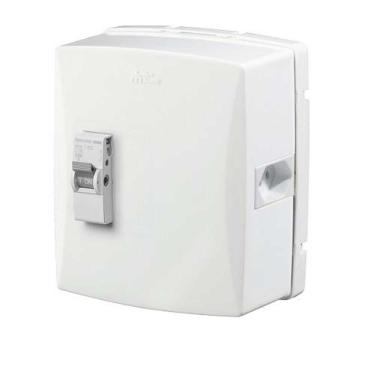 Imagem de Caixa De Distribuição Cd Para Ar Condicionado 16a + Tomada 20a - Branca