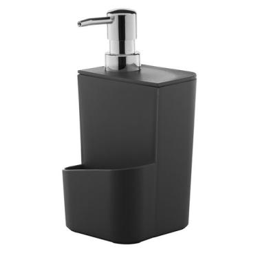 Imagem de Dispenser para Detergente e Organizador de Pia 650ml Preto - Ou