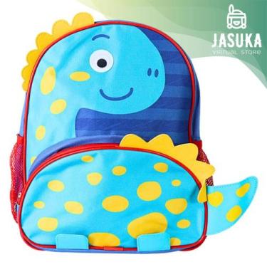 Imagem de Mochila Escolar Infantil Dinossauro- Azul - Clio Pets