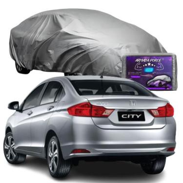 Imagem de Capa Para Carro Honda City Sedan Impermeável Com Forro Central - Armad