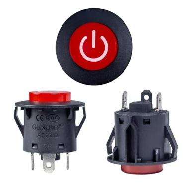 Imagem de ToiCottage 2 Peças Interruptor De 3 Pinos Para Brinquedos Carro Infantil Acessório Botão Liga/Desliga Passeio No Início Substituição Rodas Carros Elétricos