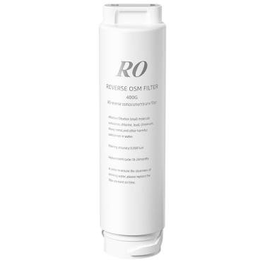 Imagem de DESENRUIS Filtro de osmose reversa compatível com sistema de osmose reversa de 800 GPD, precisão de filtragem de 0,0001μm, vida útil de 24 meses, remove até 99,9999% de impurezas, fácil substituição