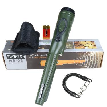 Imagem de Pinpointer de detector de metal atualizado, IP68 totalmente à prova d'água, varinha de ponteiro de pino portátil, sonda profissional de busca de tesouros de alta precisão para caçar moedas na água e