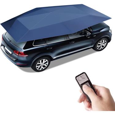 Imagem de Barraca De Carro Totalmente Automática Mei, Guarda-sol De Barraca De Carro De Proteção Portátil Multifution, Abrigo De Carro Móvel Dobrável, Com Carregador Removível, Blue, 4.9m