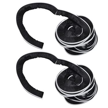 Imagem de Yctze 2PCs Tira de Pincel de Comprimento Ajustável Tripação de Tempo - 4m Ultravioleta e Vedação Impermeável para Portas, Janelas e Armários de Vidro de Estufa para Estufa e Armários