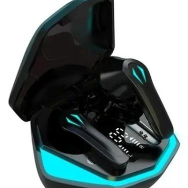 Imagem de Fone De Ouvido Gamer Tws, Sem Fio, Bluetooth 5.1 Wireless, Microfone, Cor Preto