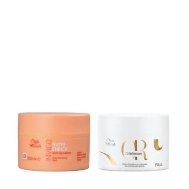 Imagem de Wella Nutri-Enrich Masc 150ml + Oil Reflections Masc 150ml - Wella pro