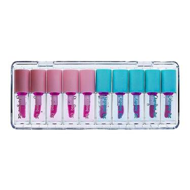 Imagem de Lip Stain cor - Lip Stain - Batom hidratante, conjunto brilho labial, óleo labial, maquiagem labial, hidratante labial para cuidados com os lábios e lábios secos Pinnkl