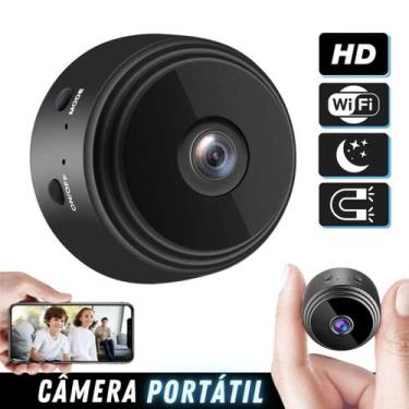 Imagem de Mini Câmera HD Portátil Para Segurança no Carro Entrega Rápida - Atena