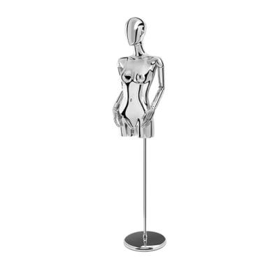 Imagem de Mannequin Manequins de varejo para corpo feminino, altura ajustável de 60,62 a 78,74 pol., cabeça e braços giratórios e removíveis(Rotundity)