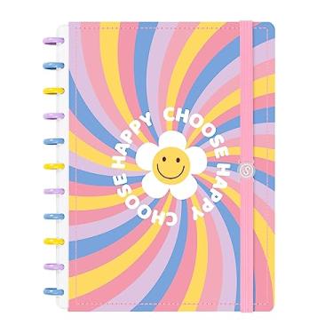 Imagem de Caderno De Disco ISCOOL Inteligente G Retro Choose Happy