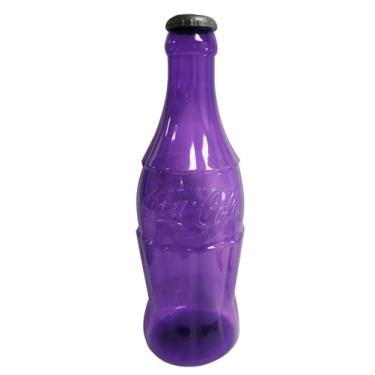Imagem de Coca-Cola 21" Neon Purple Bottle Bank