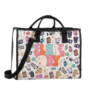 Imagem de TSOTMO Chronic Illness Tote Bag Flare Day Chronic Illness Gift for Warrior Rare Disease Awareness Gift, Bolsa flare Water