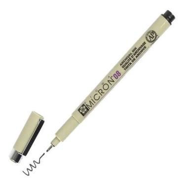 Imagem de Caneta Pigma Micron Xsdk08-49 Preto Sakura